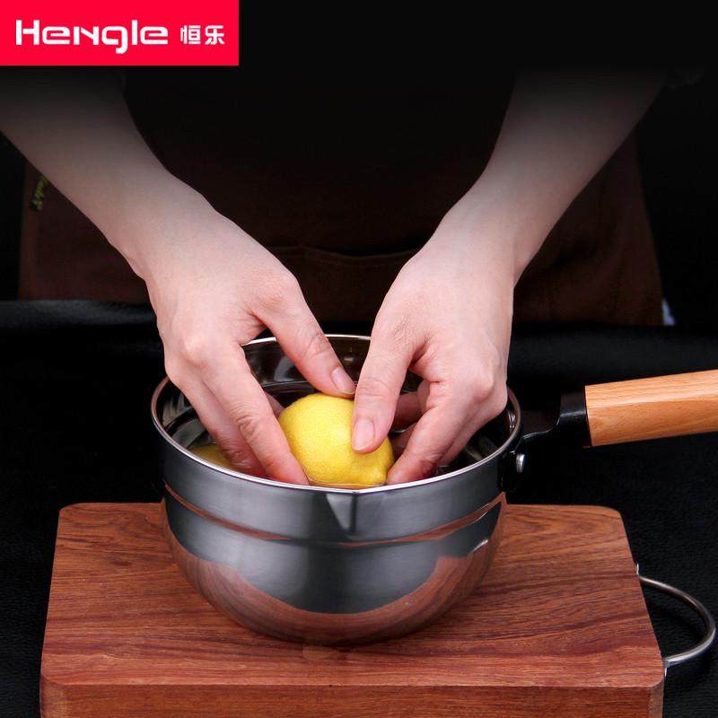 304不锈钢水勺厨房木柄水瓢长柄舀水勺子家用水杓加厚大号水舀子,淘宝优惠券,粉丝福利购,淘宝优惠卷