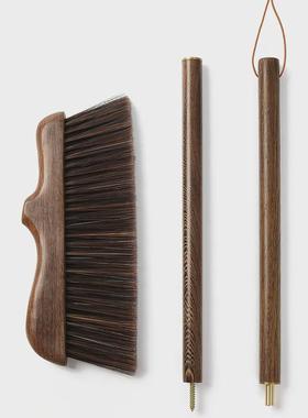 鸡翅木扫把家用软毛扫把实木儿童拼接除尘扫除扫地笤帚中式扫帚