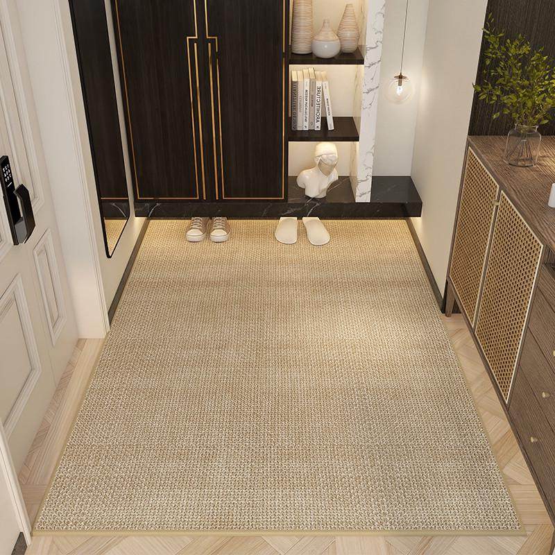 入户门地垫仿剑麻纹高级纯色客厅卧室地毯门垫进门口家用脚垫耐脏,淘宝优惠券,粉丝福利购,淘宝优惠卷