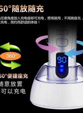 发廊充电式液晶推子 成人婴儿 电推剪家用剪理发器一件代发