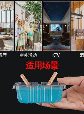 一次性烟灰缸家用环保防飞灰办公室清洁灭烟沙时尚懒人除烟味烟缸