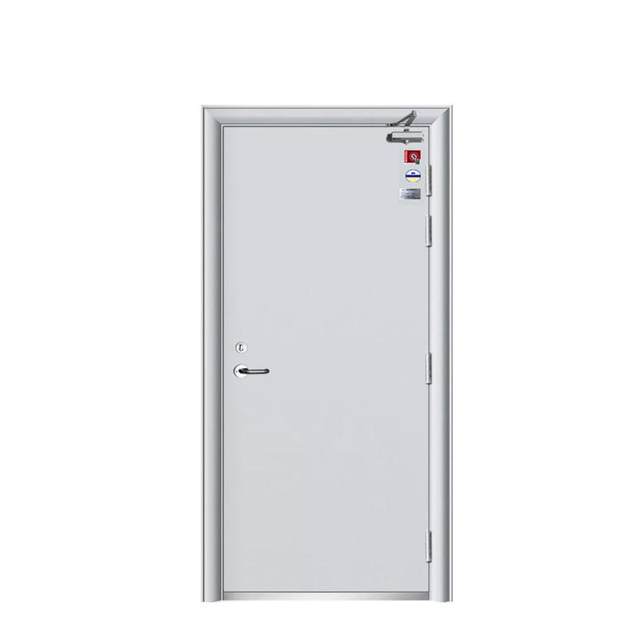 Class A steel fire door manufacturer direct sales Class B wooden fire safety door Custom stainless steel glass fire door