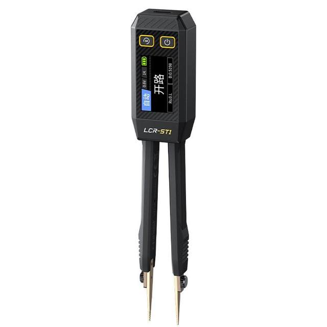FNIRSI Digital Tweezers Bridge LCR-ST1 Resistance Inductor Capacitor Component Test Patch Clip Multimeter