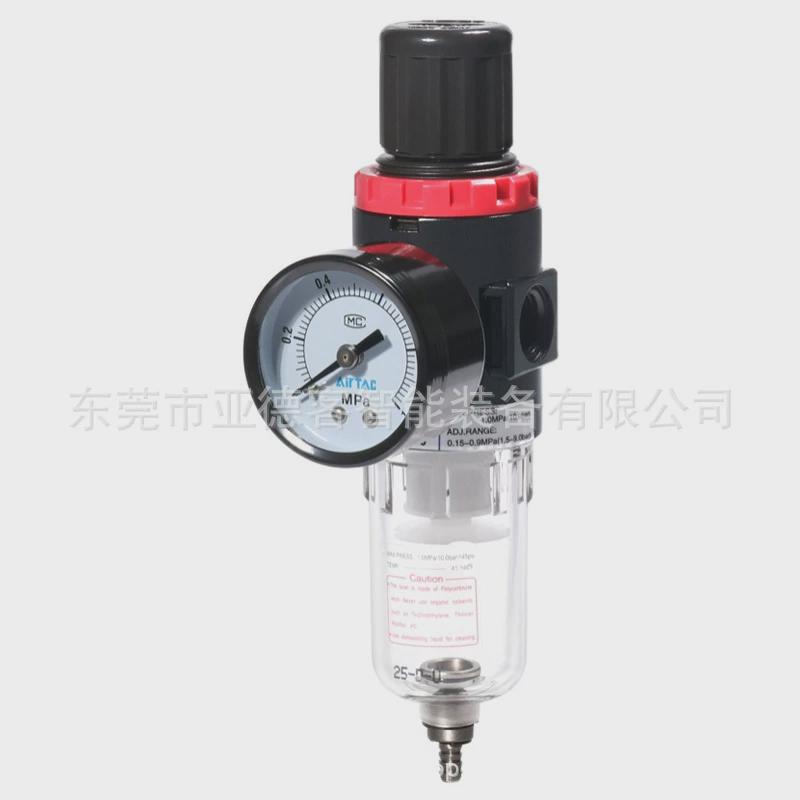 亚德客AFR1500调压过滤器AFR2000M空压机气体油水分离气源处理器 - 图2