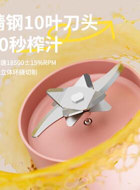 2025新款大容量榨汁杯便携式用小型水果蔬菜炸汁机吨吨桶子外带