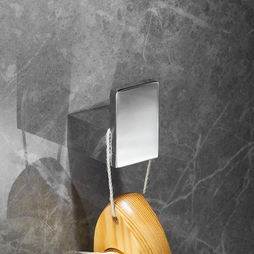 黄铜挂衣钩单钩酒店浴室挂钩壁挂墙上进门玄关门后衣帽钩工程钩子 - 图0