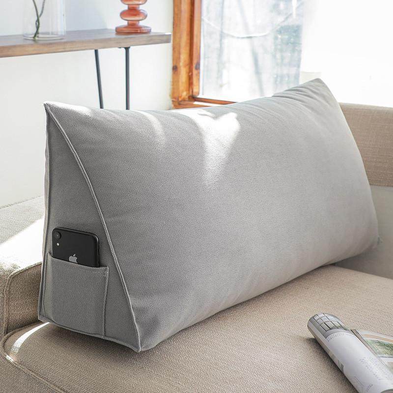 沙发靠枕靠垫大靠背客厅沙发三角长方形靠背垫长条枕抱枕飘窗腰枕,淘宝优惠券,粉丝福利购,淘宝优惠卷