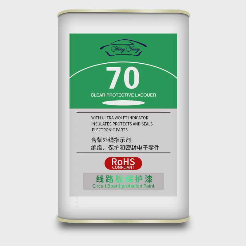 风腾70三防漆桶装快干透明漆pcb线路板绝缘漆防潮防腐防水三防胶 - 图3