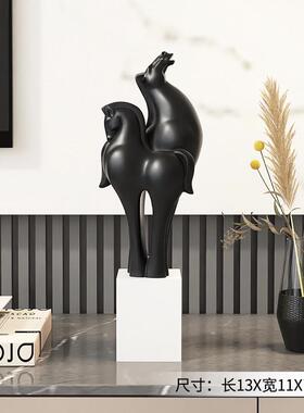 马到成功摆件生肖马办公室客厅工艺品公司桌面装饰品乔迁开业礼品