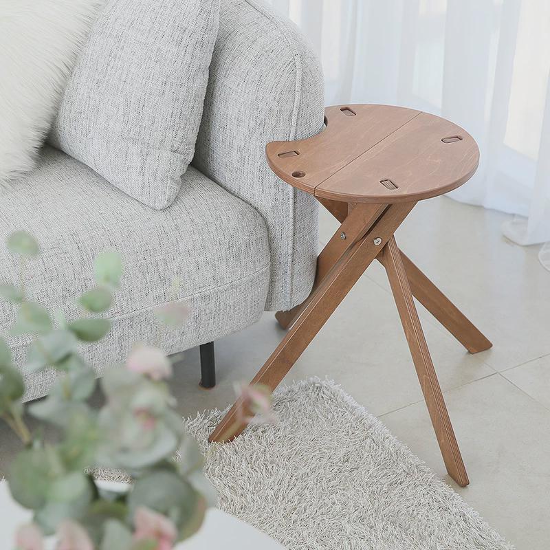 户外便携小板凳可折叠水桶休闲椅椅子野营凳子露营置物架角几架 - 图1