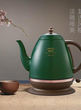 积高GL-301复古保温电热水壶长嘴泡茶烧水壶自动恒温茶艺壶电水壶