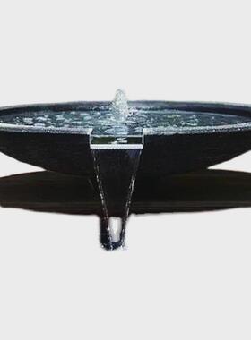 Y禊3石雕流水钵庭院园林造景涌泉石钵喷泉石盆鱼缸池日式景观青石