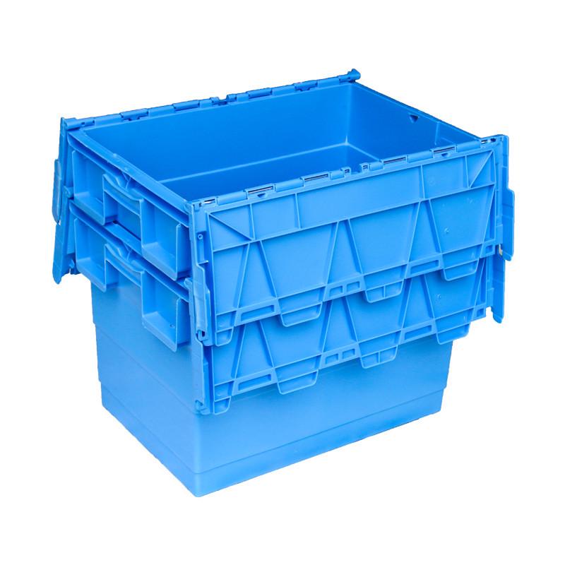 周转箱带盖加厚斜插式物流箱超市配送箱特大号储物箱长方形收纳箱 - 图3