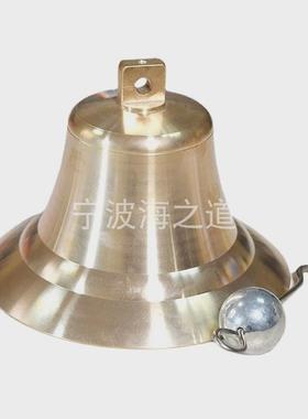 impa370102船用铜钟300mm船用雾钟船用测深锤铜锣钟号