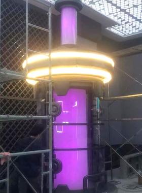 海凤扬雕塑艺术五彩灯光创意艺术装饰炫彩增加室内繁华的景色