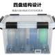 Four-disk 3D printing consumables drying box pla consumables dustproof and moisture-proof sealed drying box 1kg material plate Tuozhu A1
