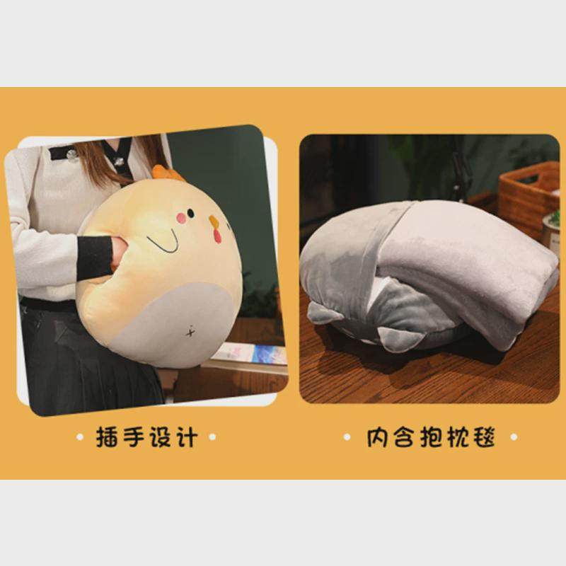 抱枕被子两用二一毯子女生睡觉办公室午睡枕头车用靠枕被男生,淘宝优惠券,粉丝福利购,淘宝优惠卷