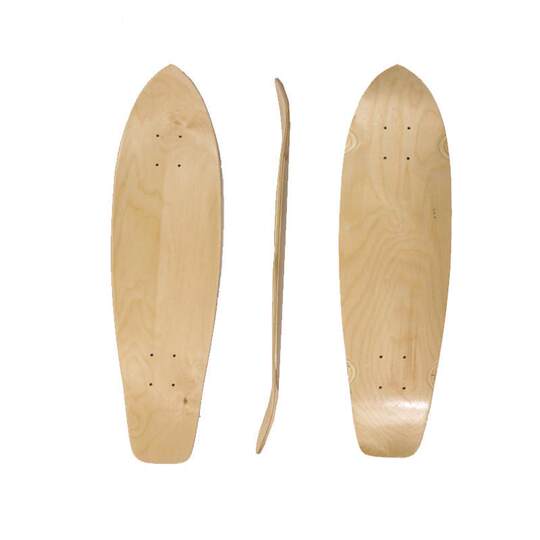 Маленькая доска для ловли рыбы среднего и низкого класса, 19 см, производитель амортизирующих скейтбордов из северо-восточного клена, доска для ловли рыбы с одним наклоном, голая доска