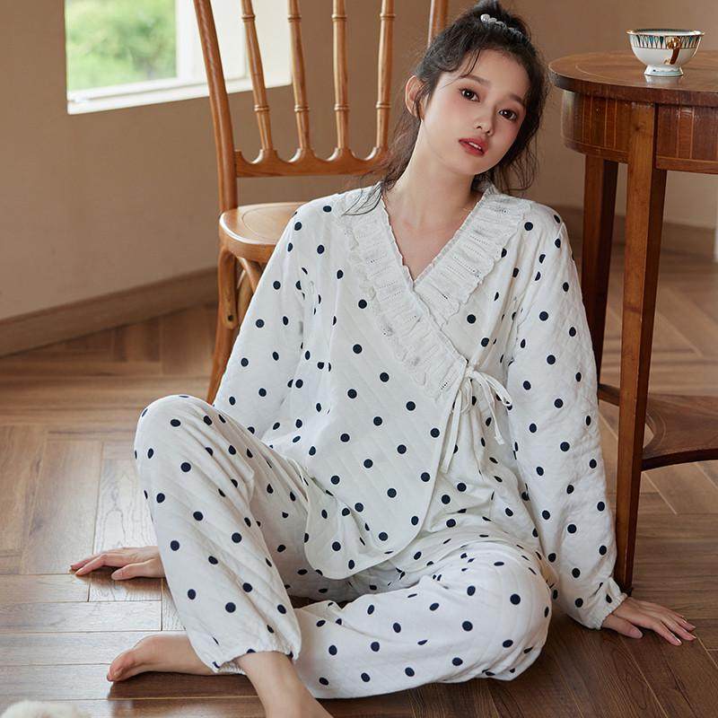 珈莹艾空气棉月子服春秋纯棉产后哺乳睡衣2月份3冬孕产妇居服,淘宝优惠券,粉丝福利购,淘宝优惠卷