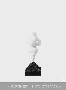 简约轻奢艺术树脂摆件样板房间家居客厅电视柜酒店玄关柜软装饰品