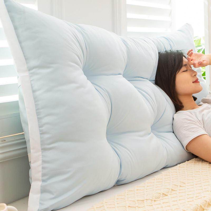 EQ4F宿舍学生 靠枕床头靠垫加高改造床上大靠背软包防撞长条枕头,淘宝优惠券,粉丝福利购,淘宝优惠卷