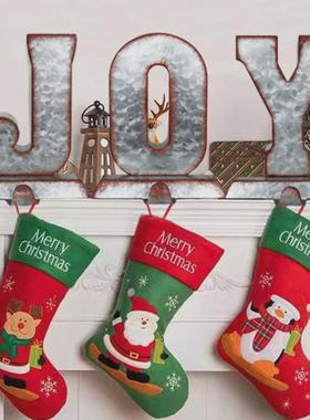 新款五金工艺摆饰镀锌原色字母joy装饰品铁艺壁挂