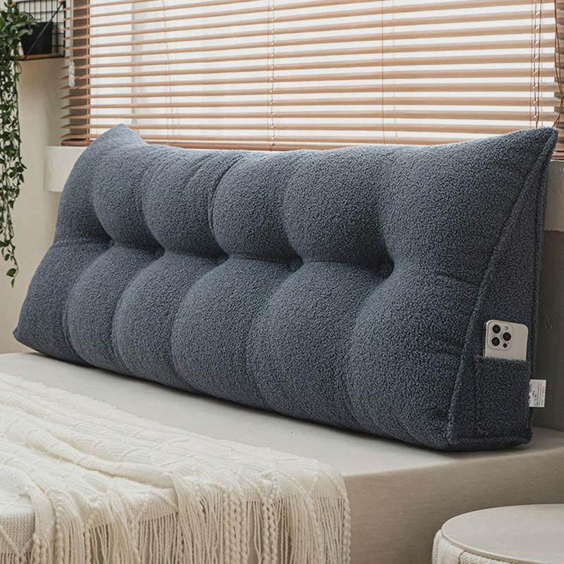 2024新款床头靠垫大靠背床上靠枕沙发榻榻米三角靠枕泰迪绒,淘宝优惠券,粉丝福利购,淘宝优惠卷