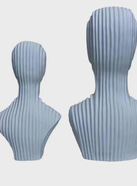 热销厂家时尚家居摆放树脂摆件创意纪念品批发抽象工艺品人物摆件