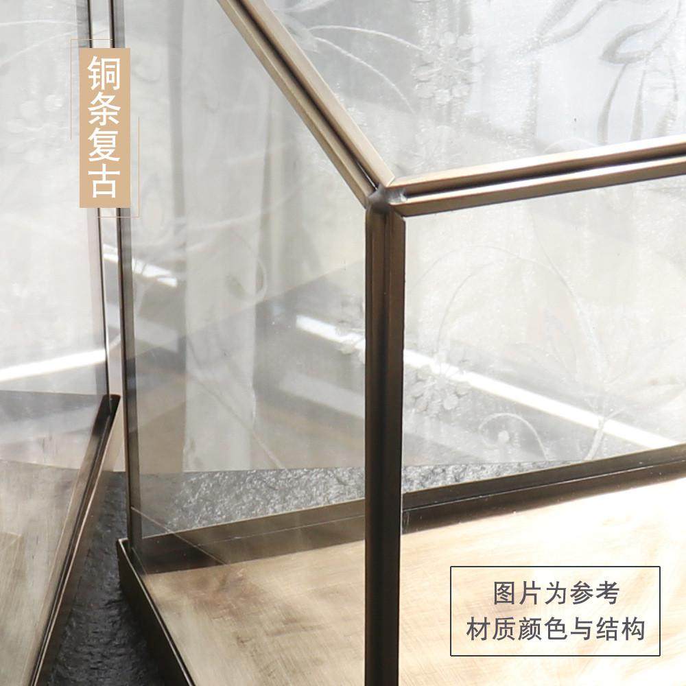 房屋型多面体玻璃多肉植物微景观铜色黑容器几何体玻璃花房花瓶,淘宝优惠券,粉丝福利购,淘宝优惠卷