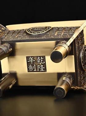 黄铜制作 百盛鼎 铜鼎 千秋鼎  方鼎 现货供应 千秋盛鼎 财富宝鼎