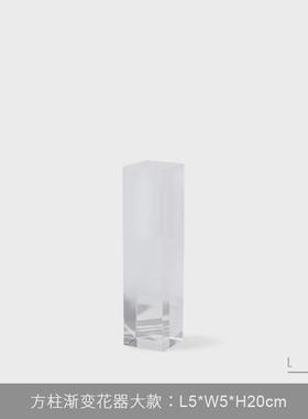 软装饰品极简风创意气泡亚克力花器房间样板摆件售楼处玄关柜花瓶