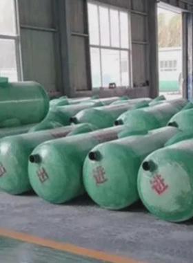 广西桂林玻璃钢化粪池三格式隔油池1-100立方新型水泥量大优惠
