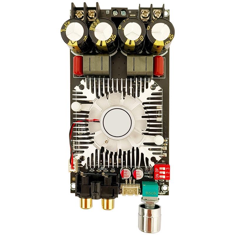 1602纯后级数字功放板大功率TDA7498E立体声160WX2桥接单声道220W - 图0