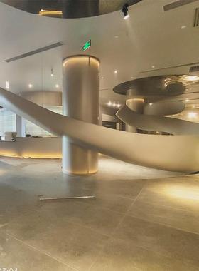 玻璃钢景观凉亭园林雕塑蛋壳树创意造型柱子户外休息吧台屋池座椅