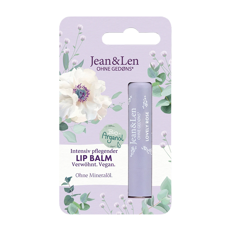 保税德国Jean&Len唇膏可爱玫瑰保湿滋润4.7g - 图2