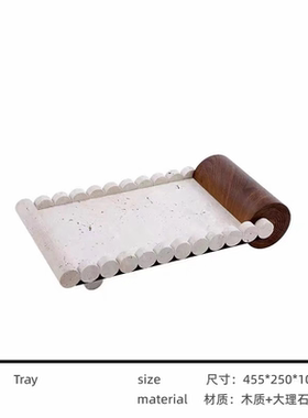 法式中古轻奢梳妆台首饰托盘