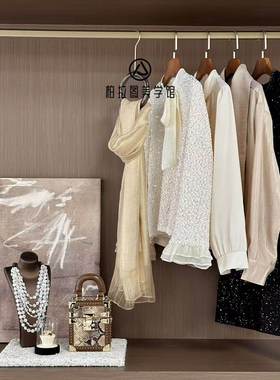 现代简约亮片女士衣帽间衣柜摆件