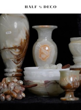 巴基斯坦玉石装饰摆件创意摆件