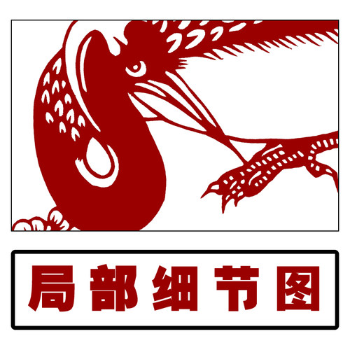 春夏秋冬仙鹤剪纸图案底稿高清纯手工花鸟刻纸素材图样复打印印稿 - 图0