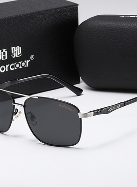 男士太阳镜陌驰偏光墨镜男士