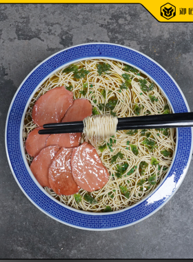 仿真牛肉面雕塑模型羊肉泡馍模具