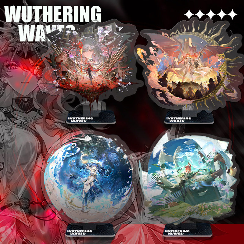 鸣潮周边同人立牌尤诺周边千咲立绘弗洛洛尤诺亚克力谷子官谷平替 - 图0