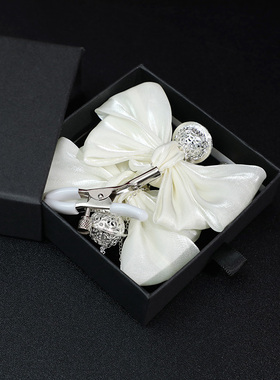 霏慕流光蝴蝶结胸链可调节