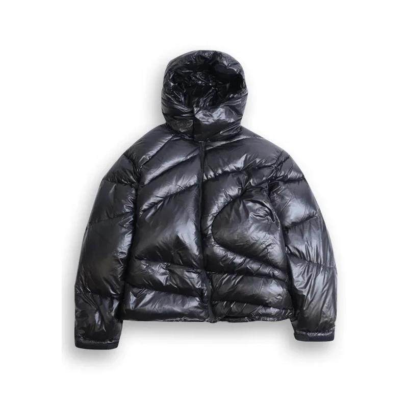 NANGA × JIEDA DOWN JACKET24AW联名流线分割轻量防水连帽羽绒服 - 图2