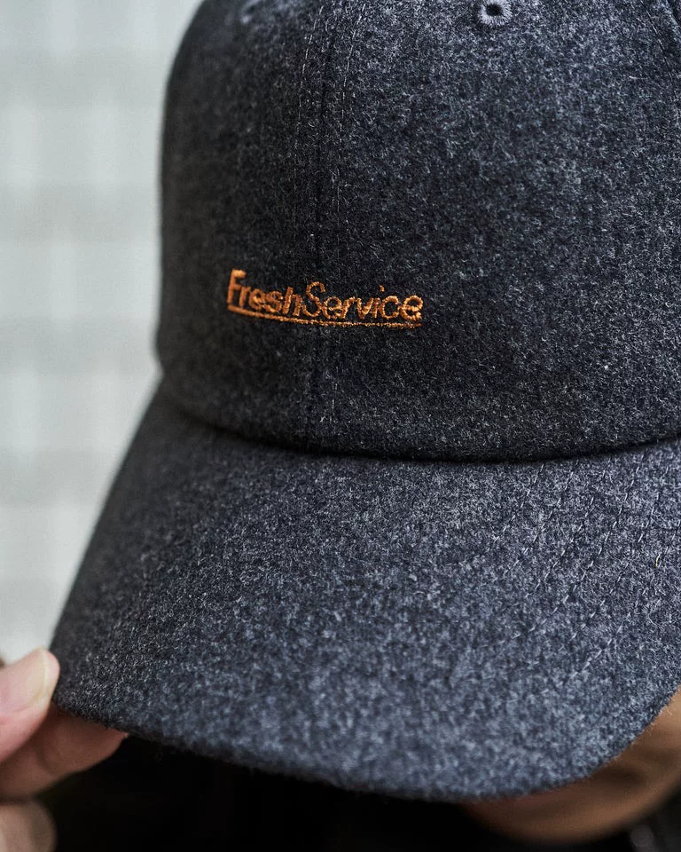 Профильная CORPORATE Wool CAP 22AW Wool Blending Вышивка Бейсболка Рожковая кепка