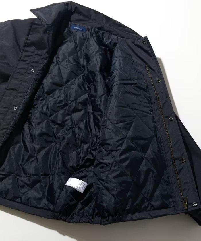 NAUTICA Nylon Ox Insulated Blouson 23AW 尼龙刺绣保暖棉服夹克 - 图1