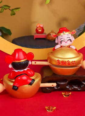 创意木鱼解压摆件办公室情绪稳定好物工位装饰敲打功德小木鱼摆设