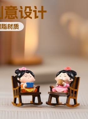唐仕女摆件古风女孩桌面装饰品西安文创纪念品洛阳新年礼物送女生