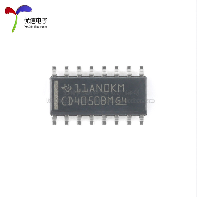 原装正品 贴片 CD4050BDR SOIC-16六路同向缓冲器/转换器逻辑芯片 - 图1