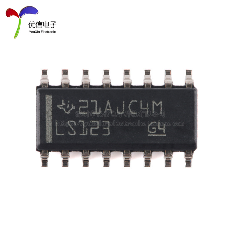 【优信电子】原装正品SN74LS123DR SOIC-16 单稳态多谐振荡器芯片 - 图1